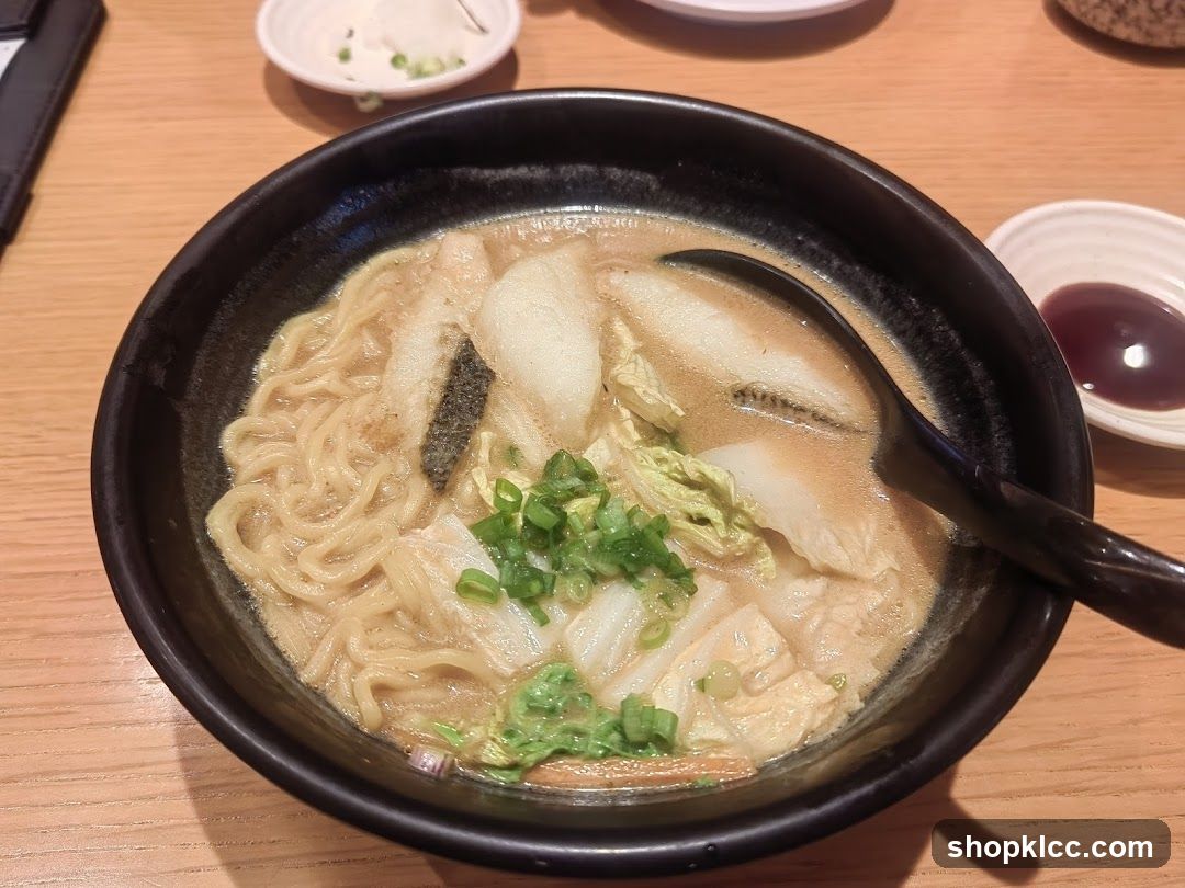 Ramen with Fish and Vegetables