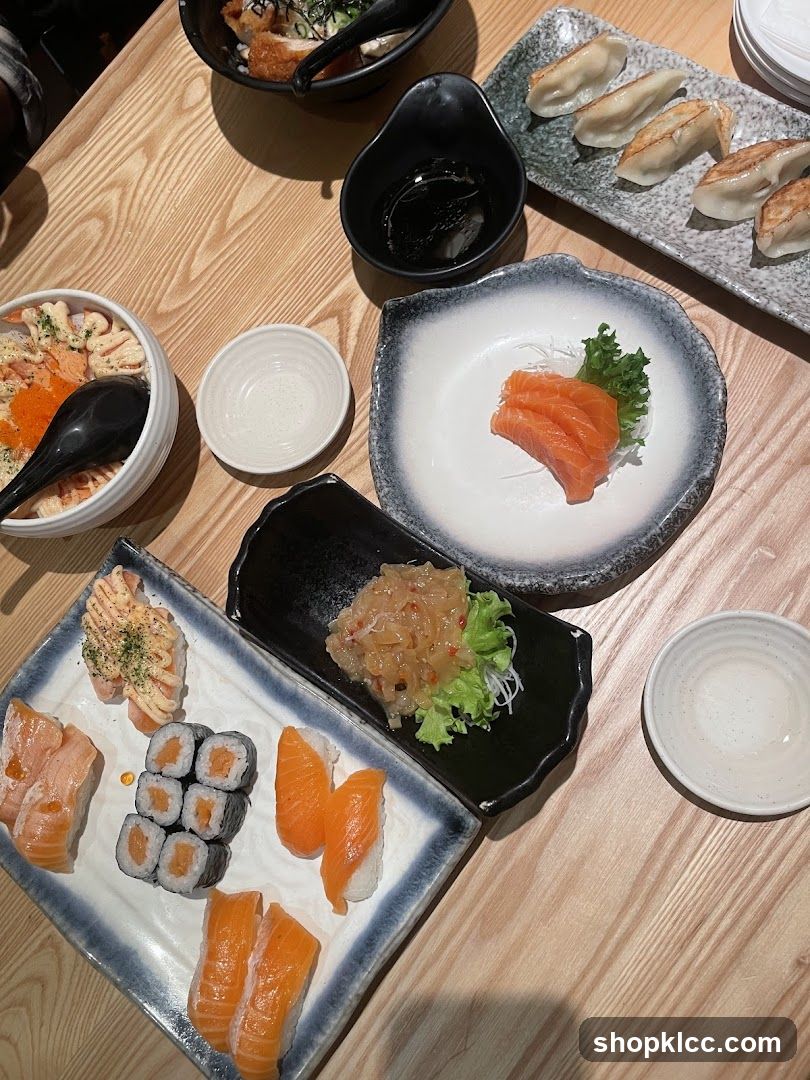 Japanese Food Spread