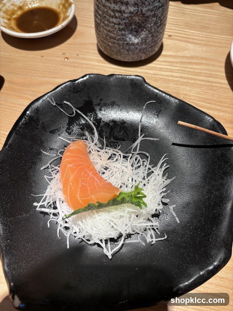 Salmon Sashimi