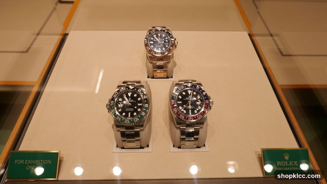 Rolex Watches Display