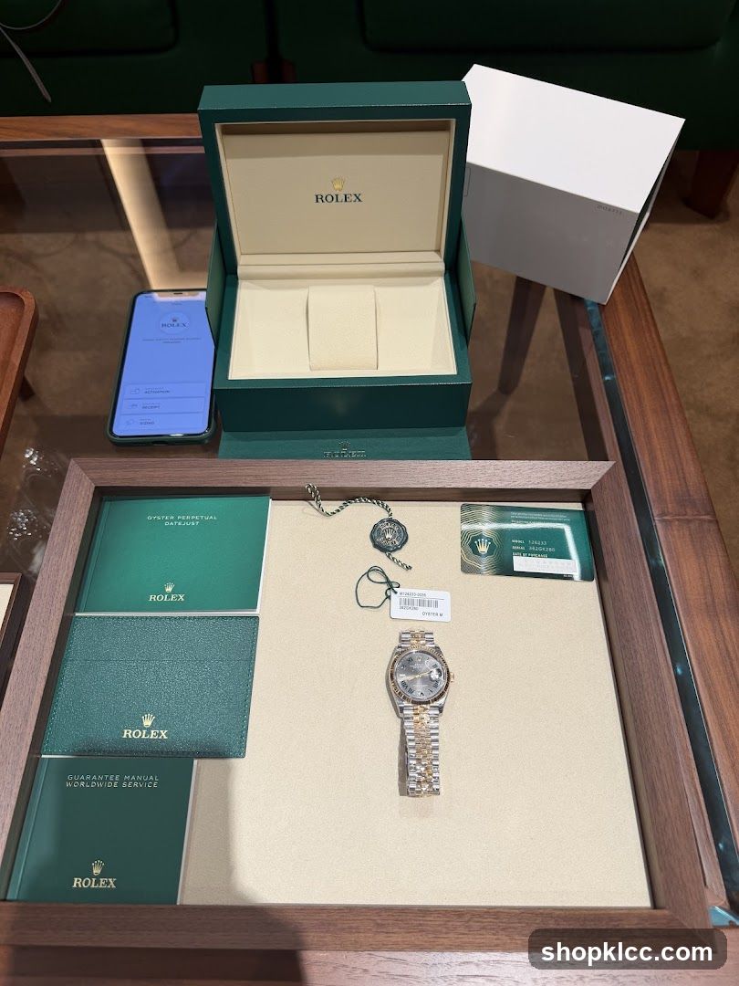 Rolex Watch Display