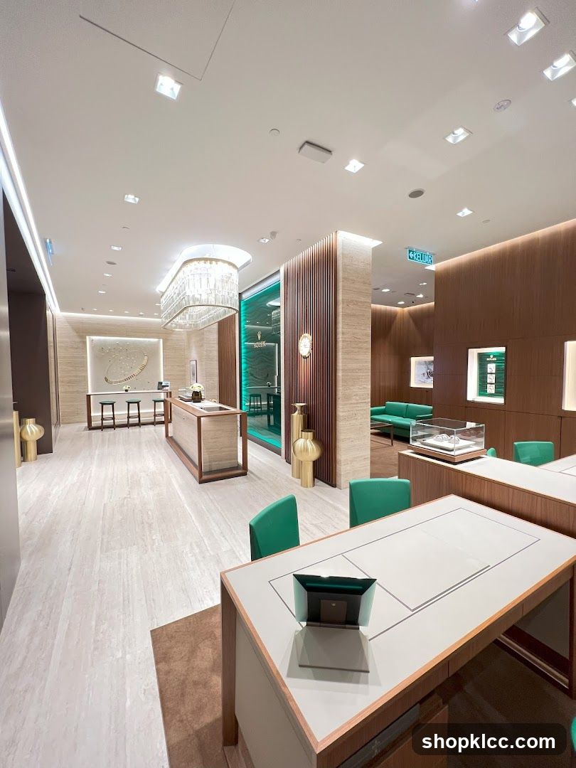 Luxurious Watch Store Interior