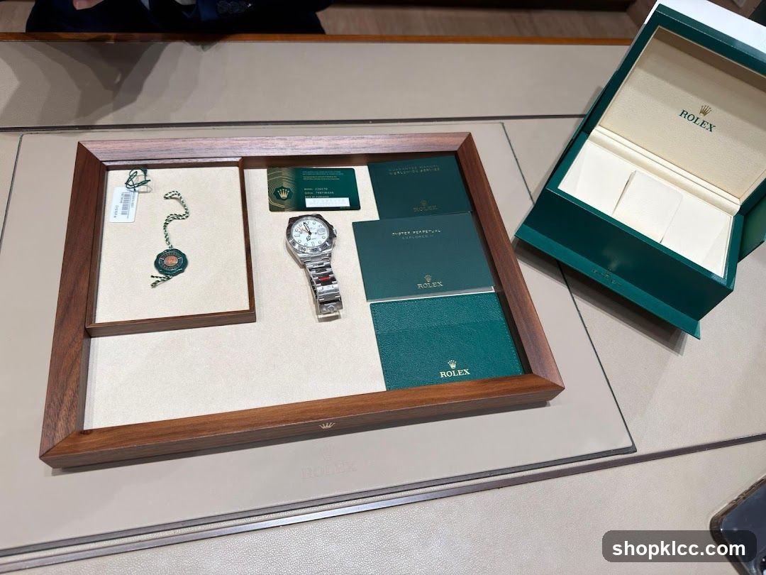 Rolex Watch Display