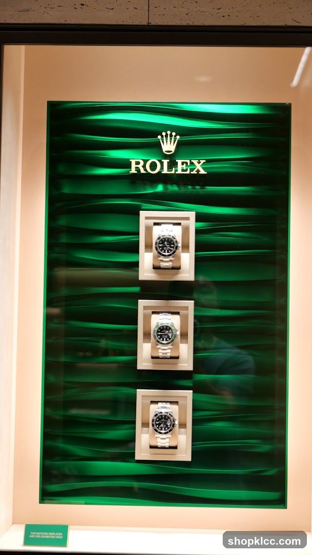 Rolex Watches Display