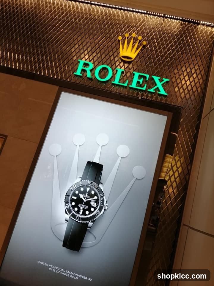 Rolex Watch Display