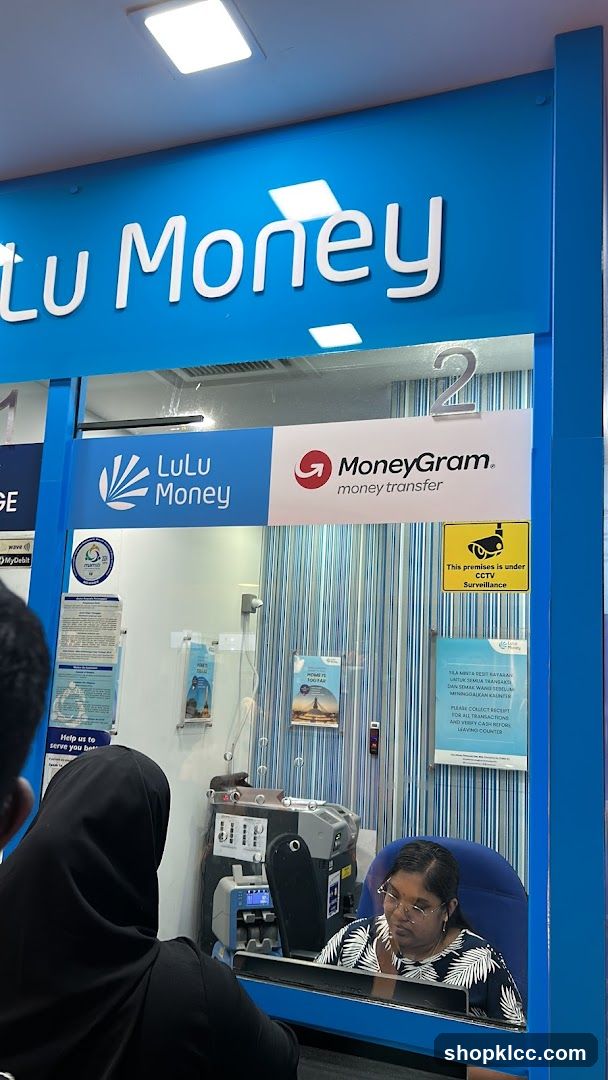Lulu Money and MoneyGram Counter