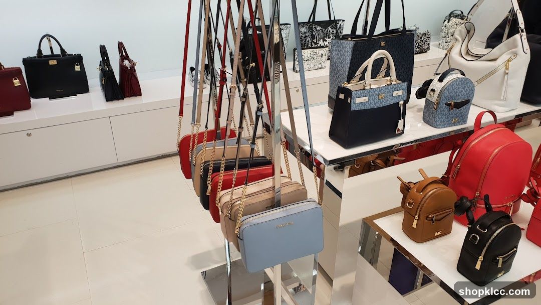Handbags and Backpacks Display