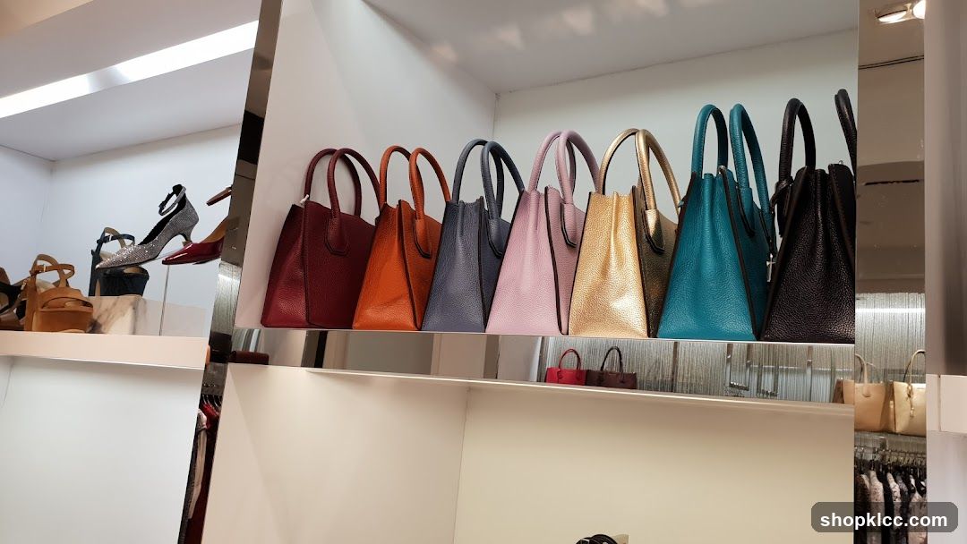 Handbags and Shoes Display