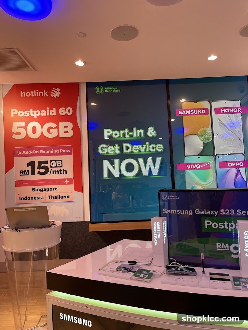 Mobile Phone Store Display