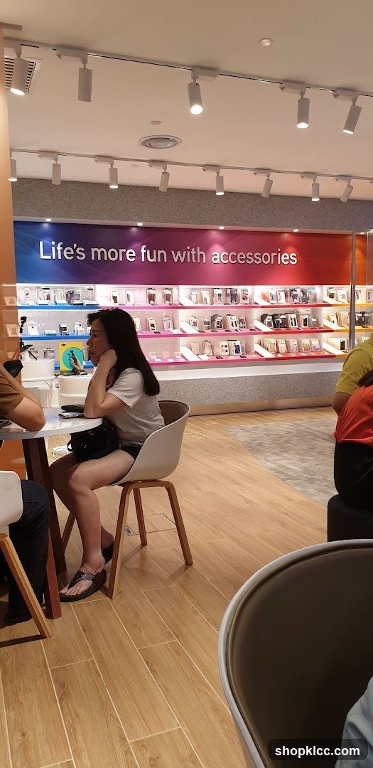 Store Interior with Accessories Display