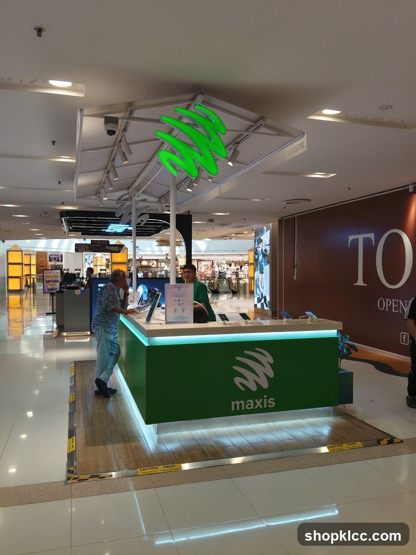 Maxis Store Counter