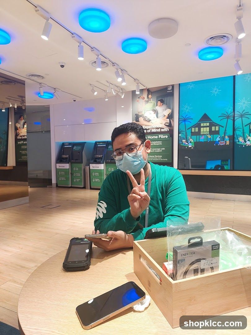 Man in a store