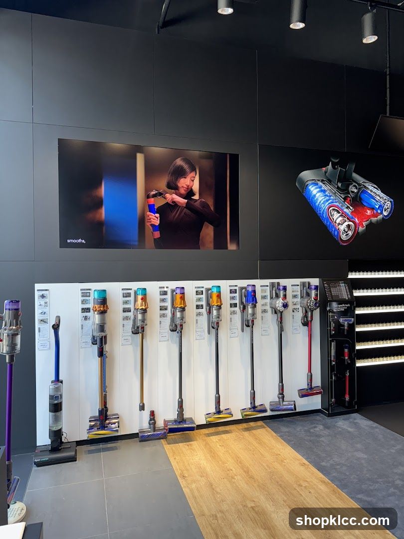 Dyson Vacuum Display