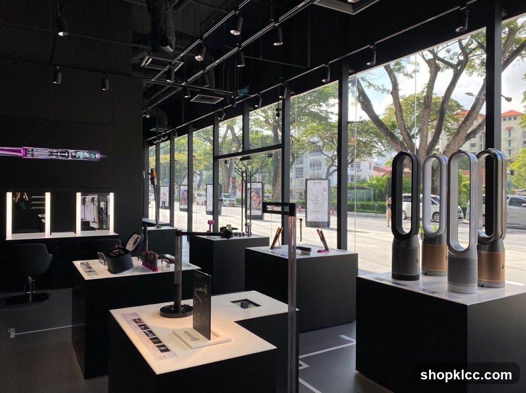 Dyson Store Interior