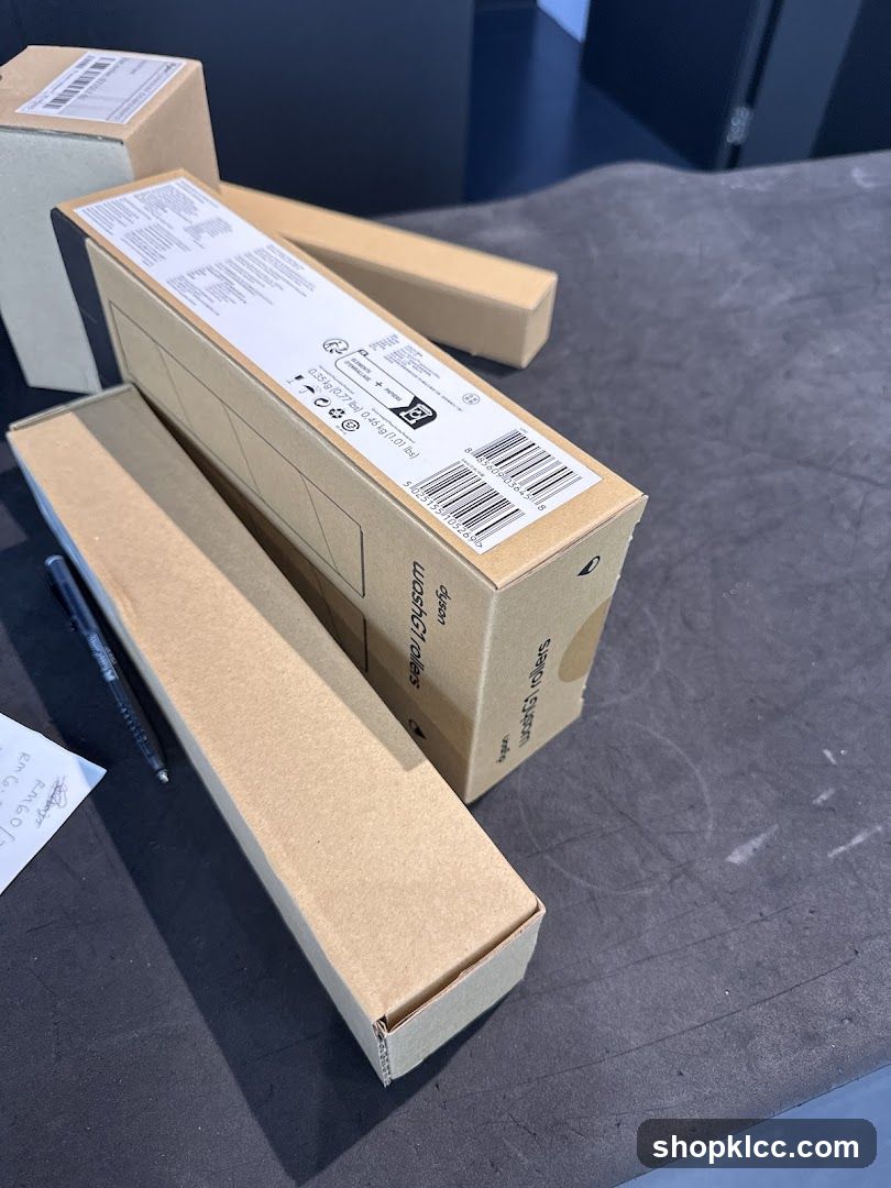 Cardboard boxes
