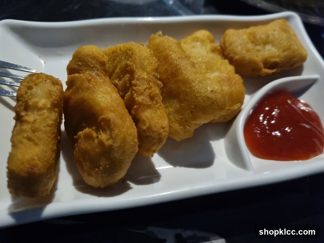 Chicken Nuggets with Ketchup