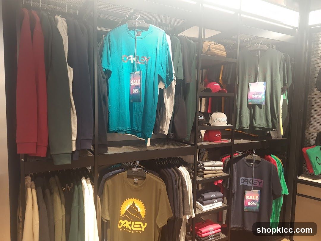 Oakley Apparel Display