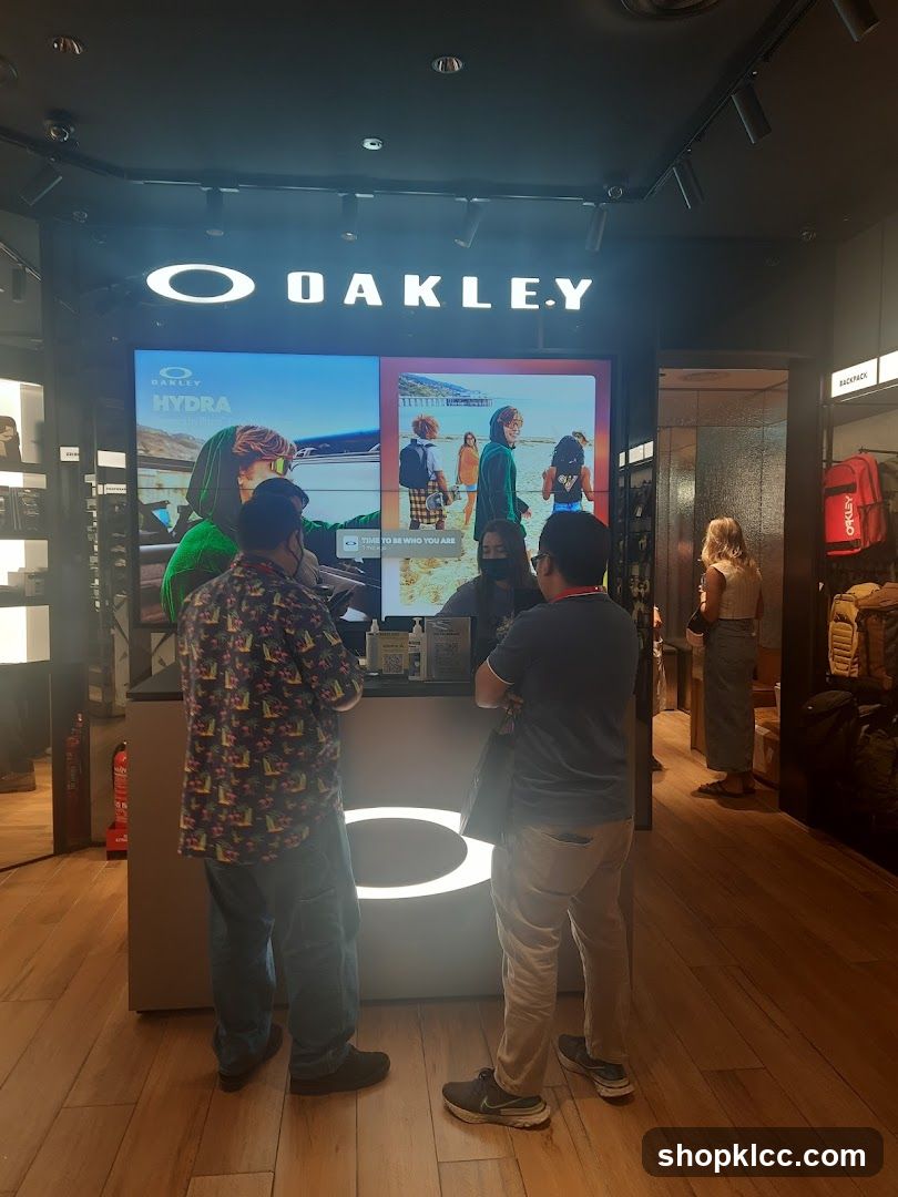 Oakley Store Interior