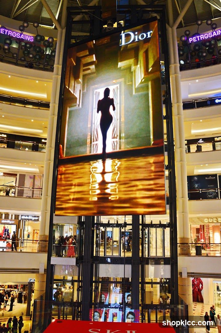 Dior Advertisement in Shopping Mall