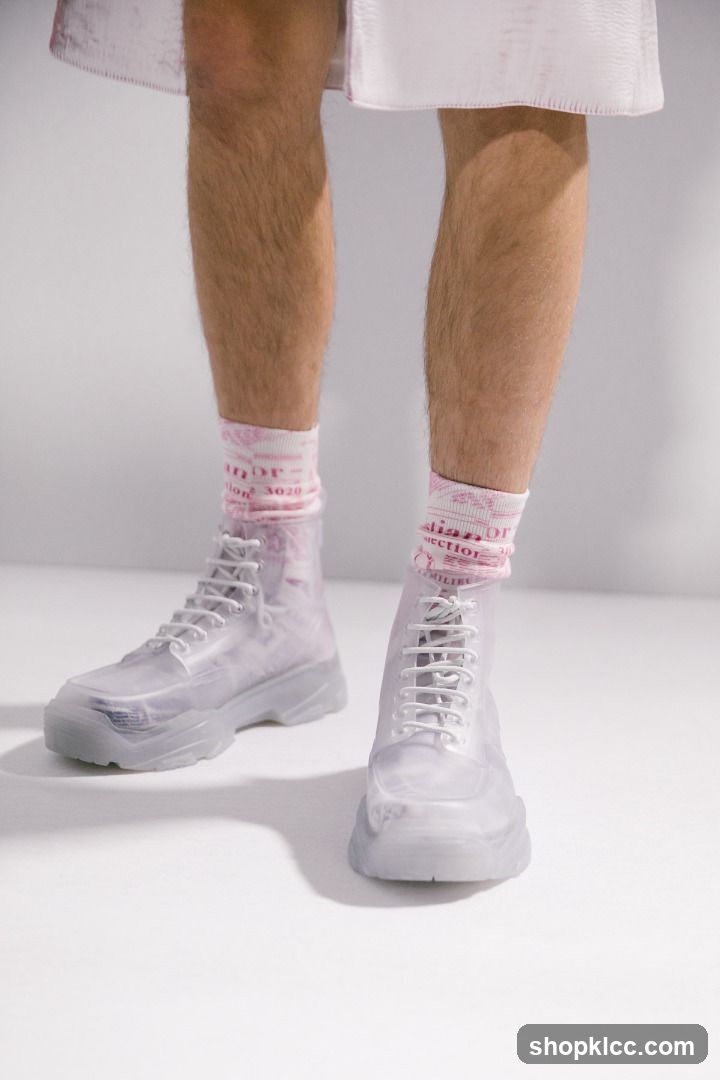 Transparent Boots and Socks