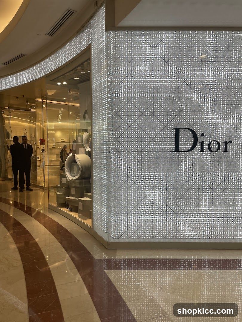 DIOR Kuala Lumpur KLCC Men