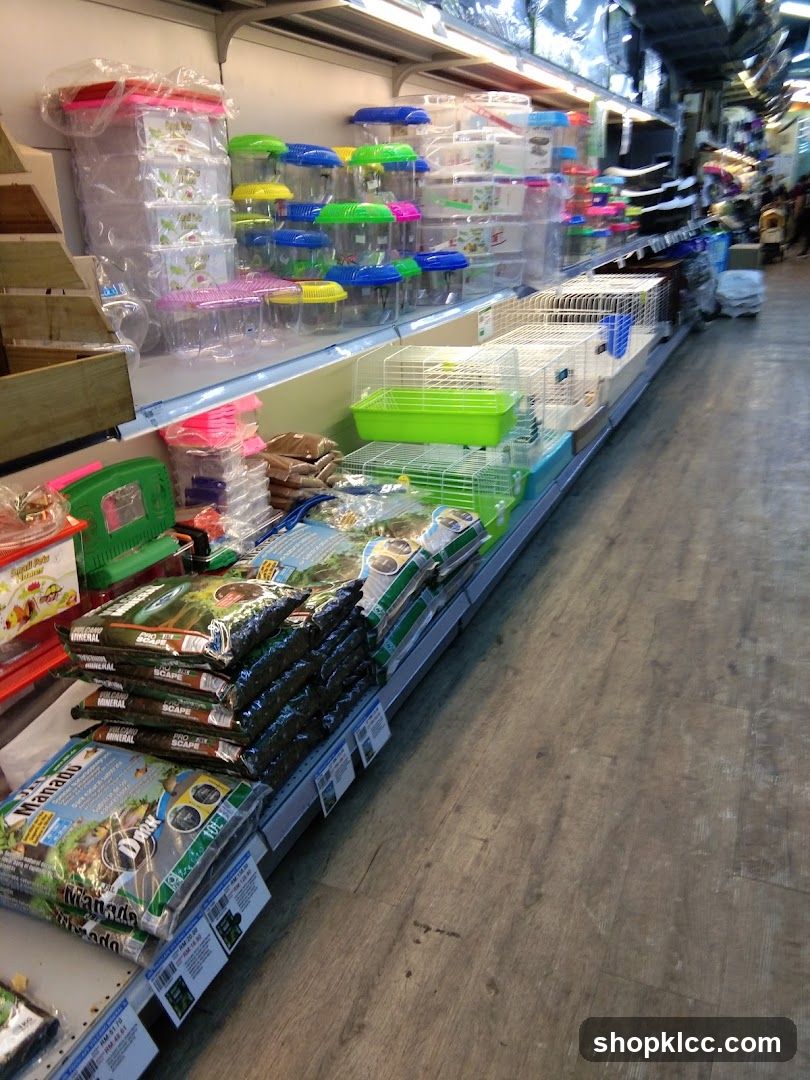 Pet Supplies Aisle