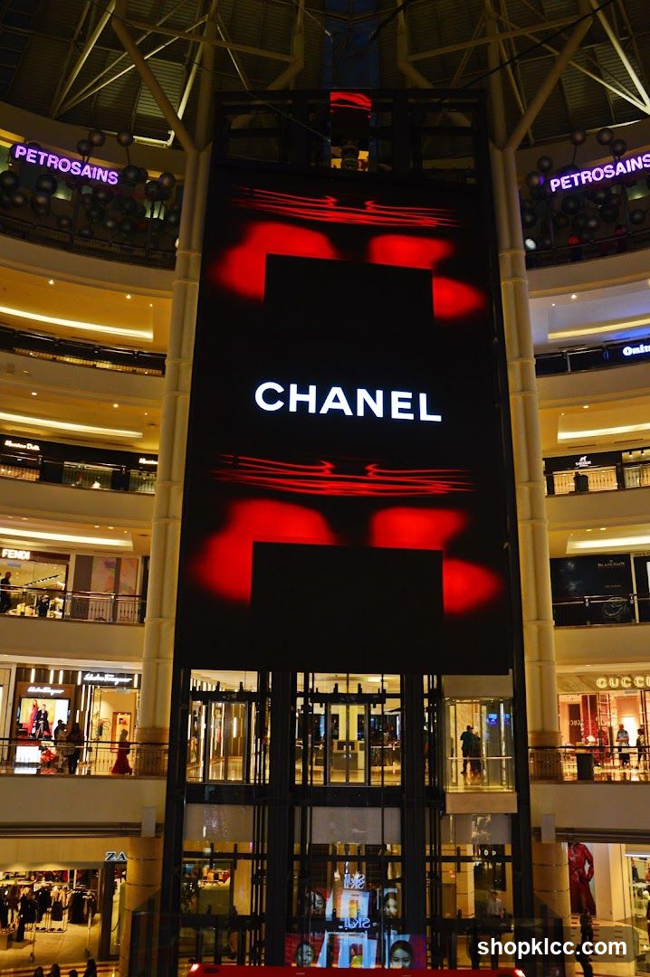 Chanel Advertisement in Mall