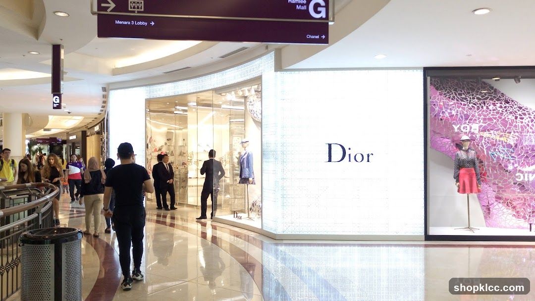 Dior Storefront in Mall