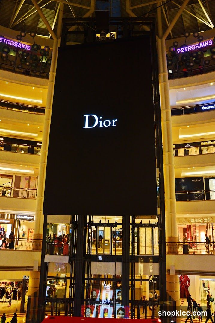 Dior Advertisement in Mall