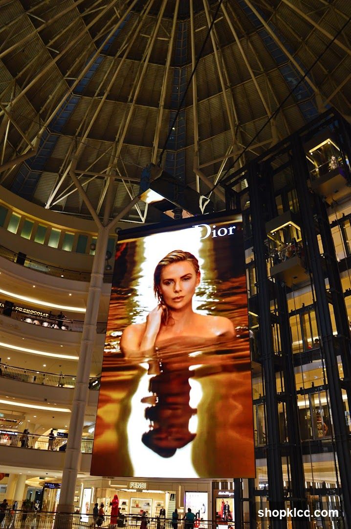 Dior Advertisement in Shopping Mall