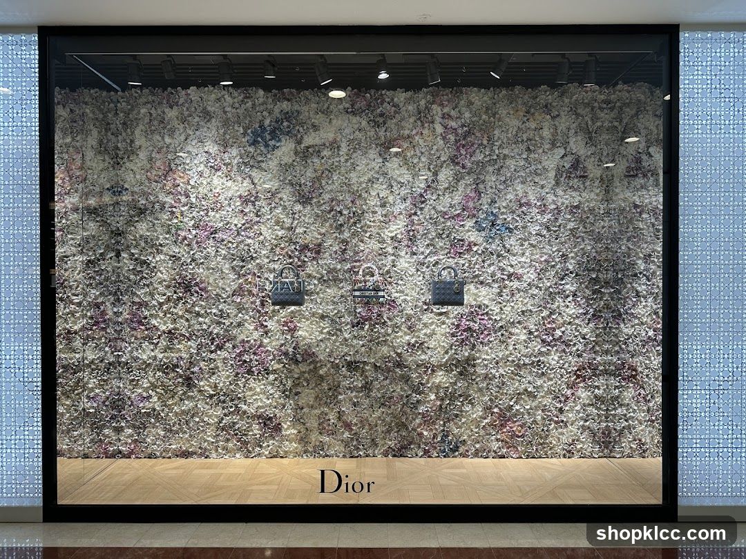 Dior Store Window Display