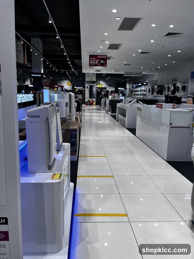 Electronics Store Interior