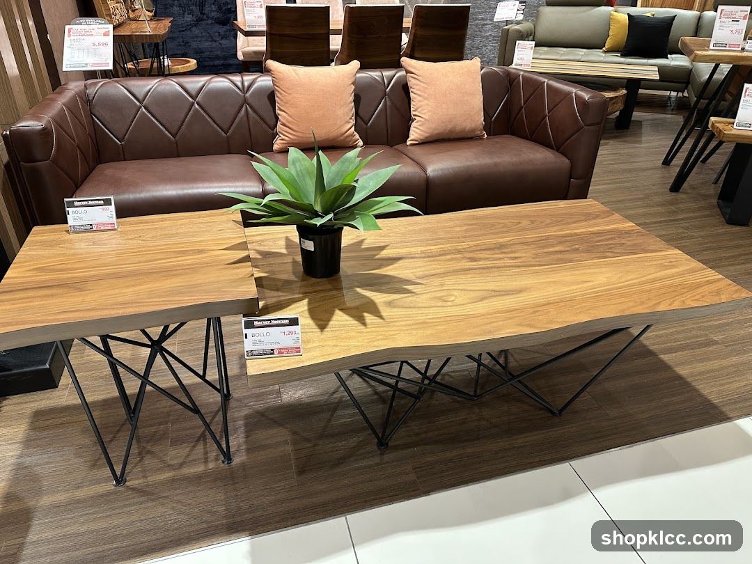 Living Room Furniture Display