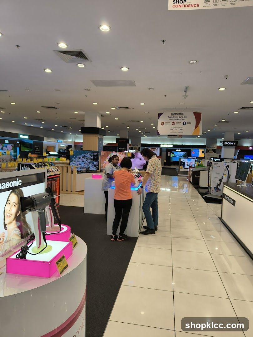 Electronics Store Display