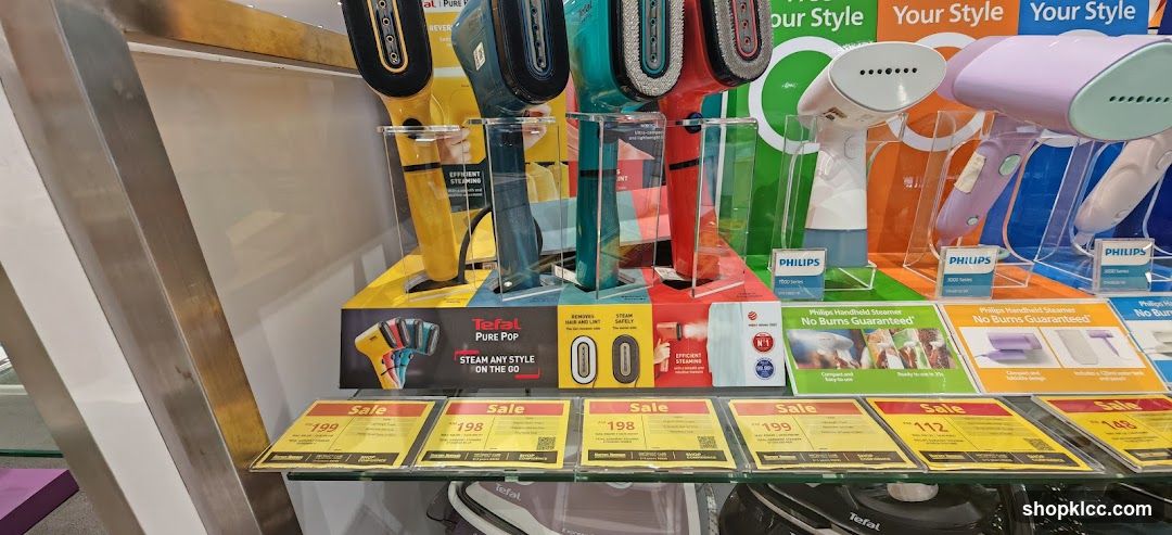 Handheld Steamers Display