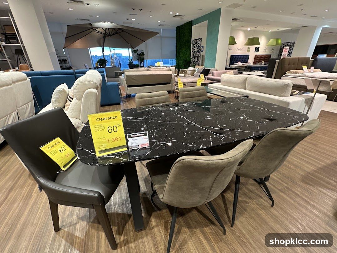 Furniture Store Clearance Sale
