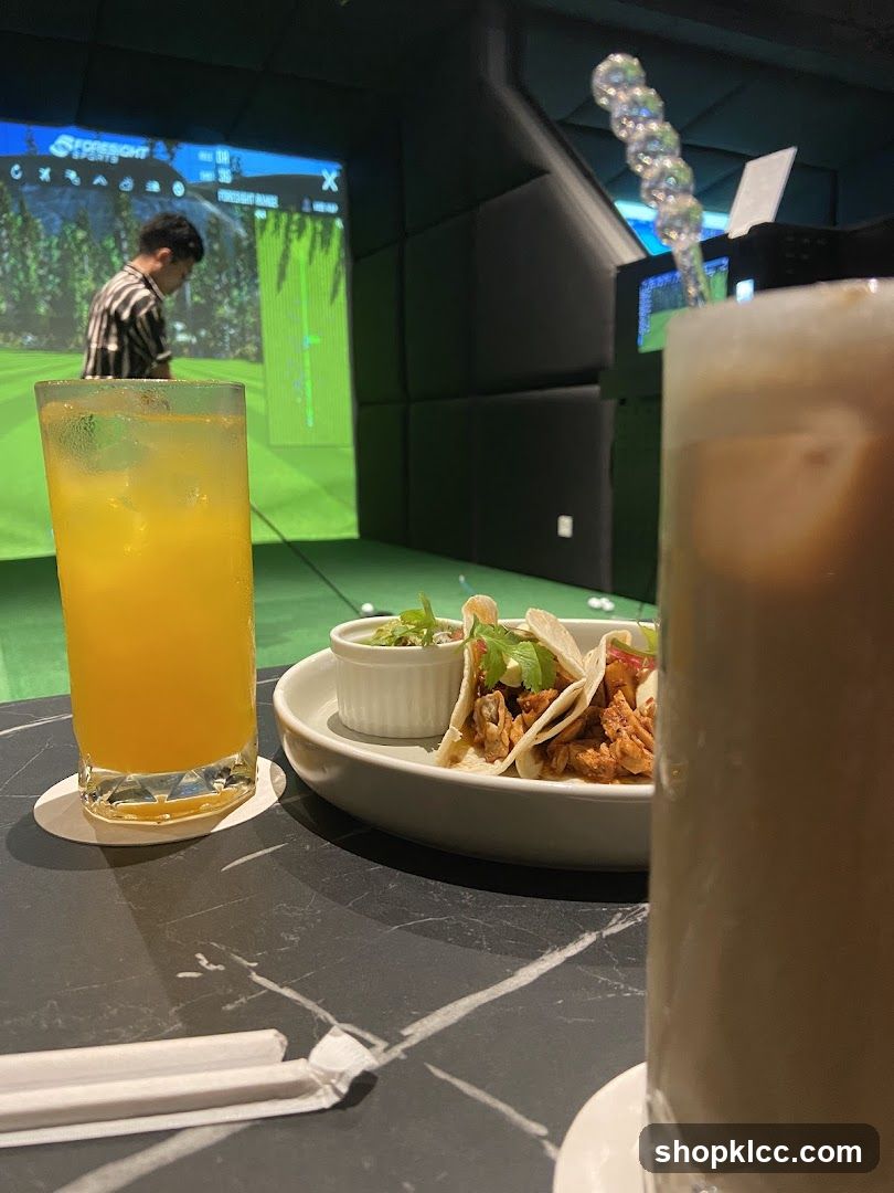 Golf Simulator Entertainment