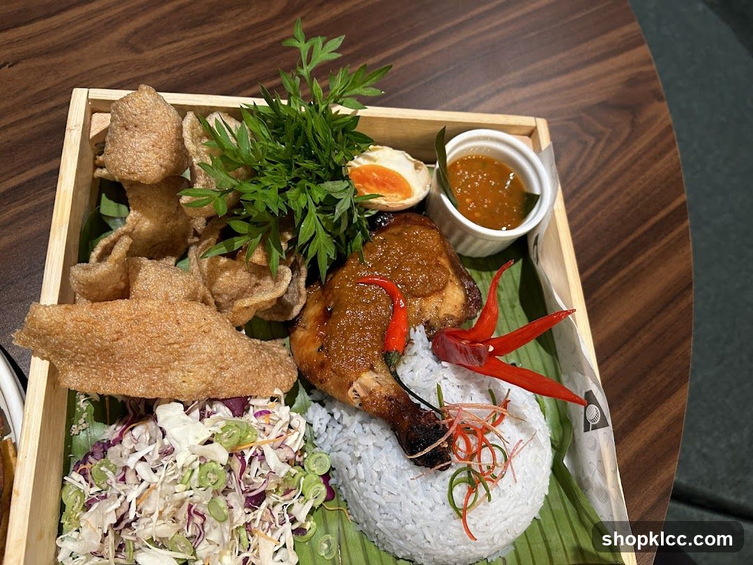 Nasi Lemak Platter