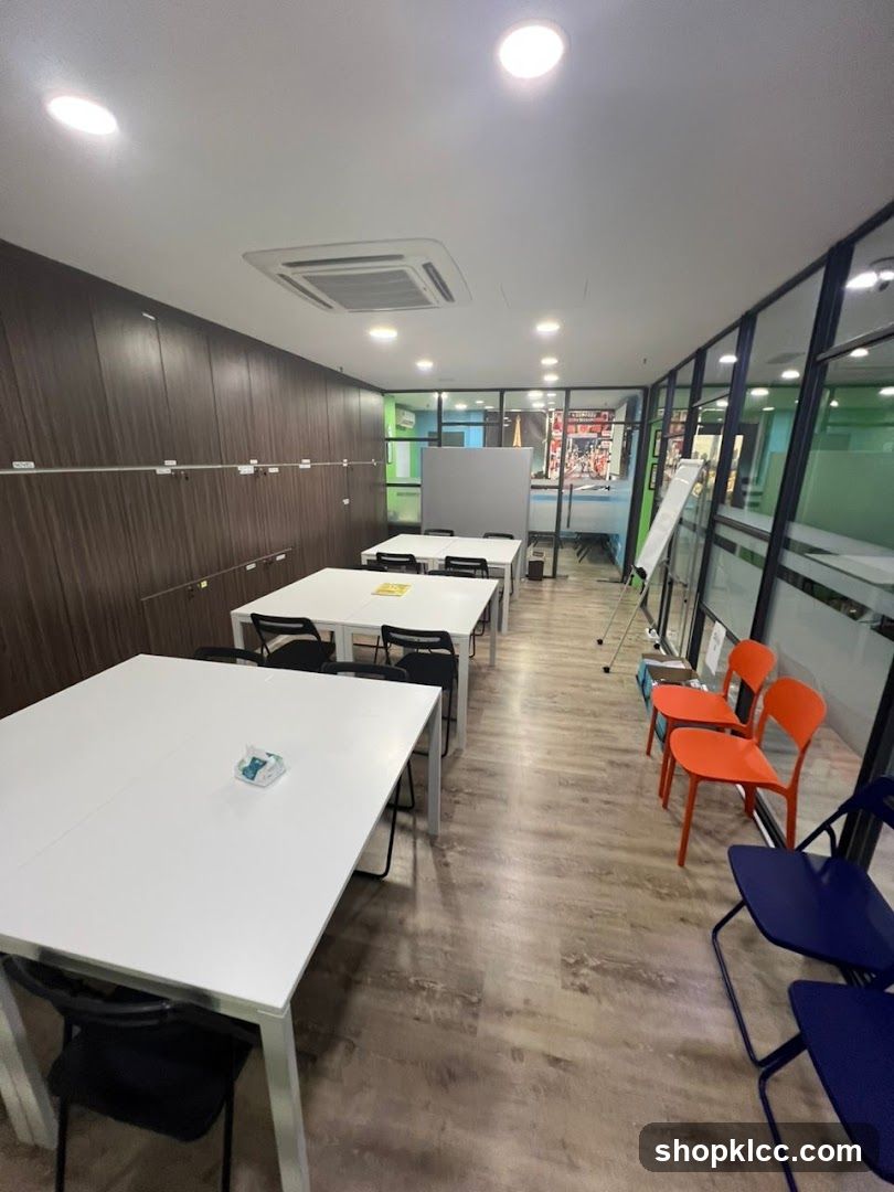 Modern Classroom or Meeting Room Interior