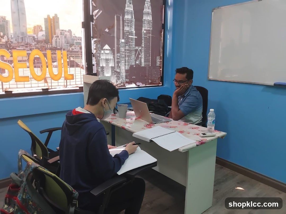 Office Meeting Room with City View