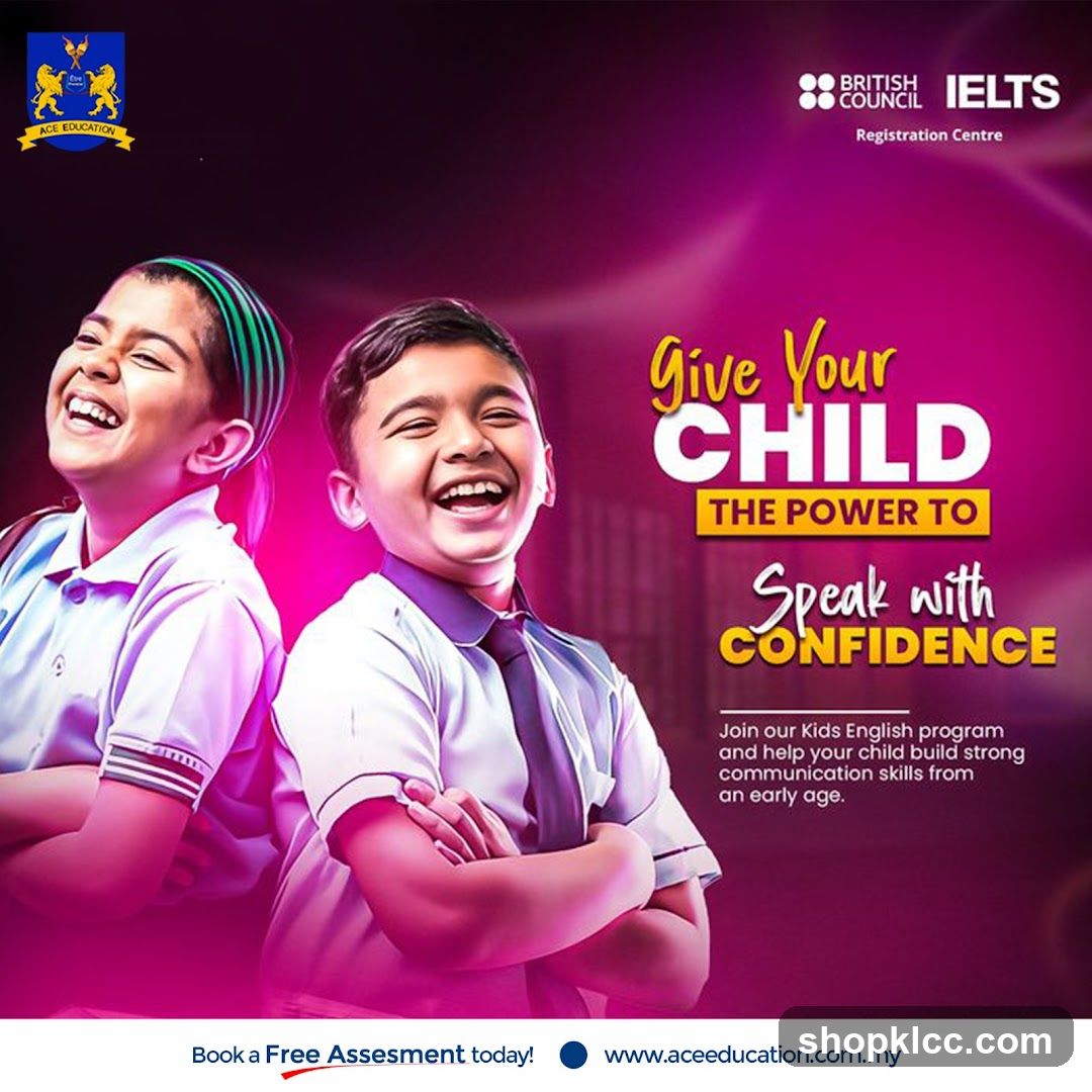 Kids English Program Ad
