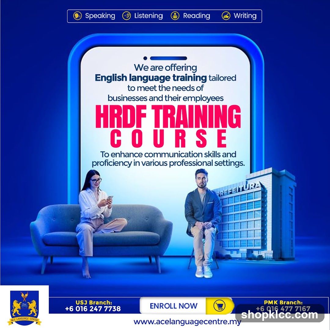 HRDF Training Course Advertisement