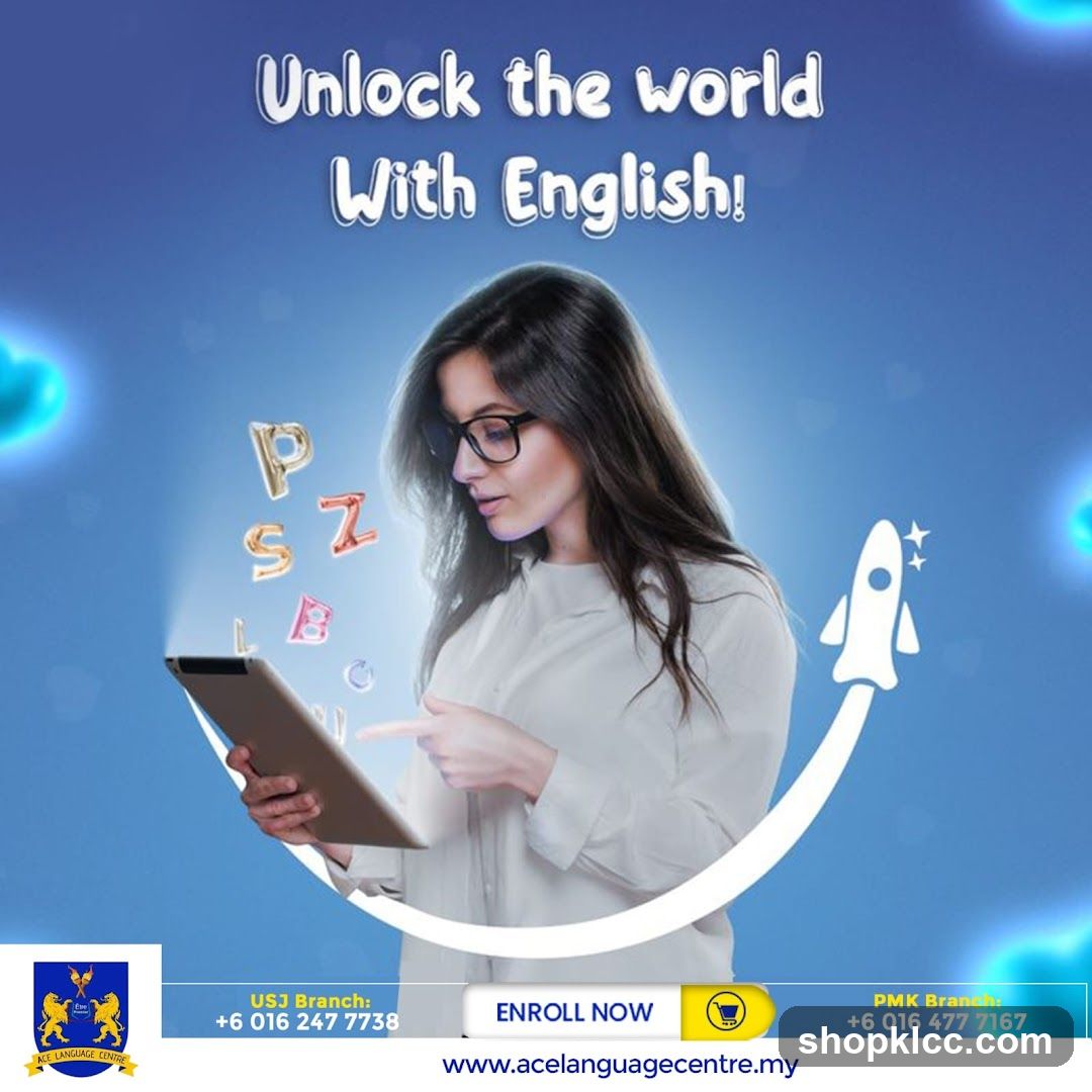 Unlock the world With English!