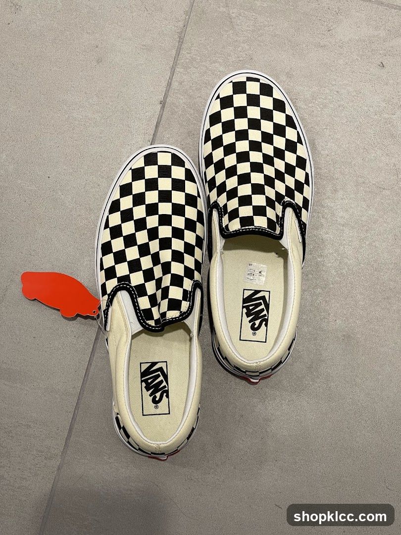 Vans Checkerboard Slip-On Shoes