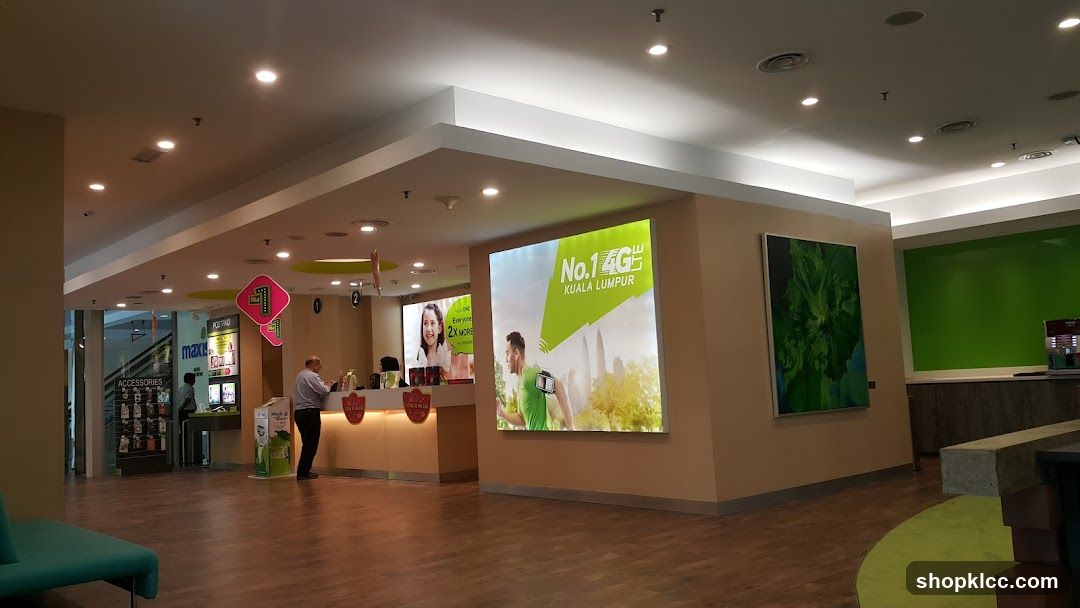 Interior of a telecommunications store