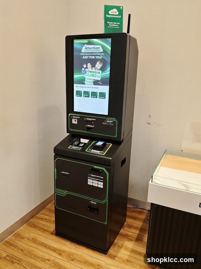 Self-service kiosk