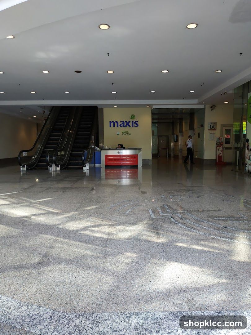 Maxis Academy Reception Area