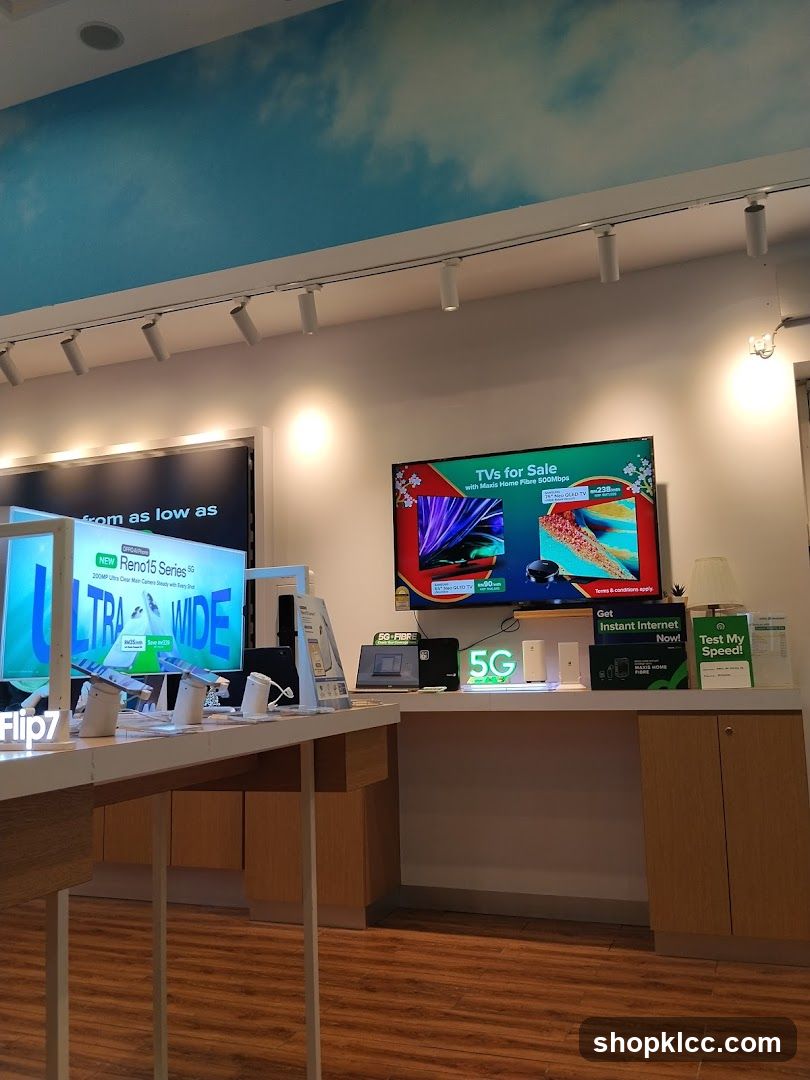 Electronics Store Display
