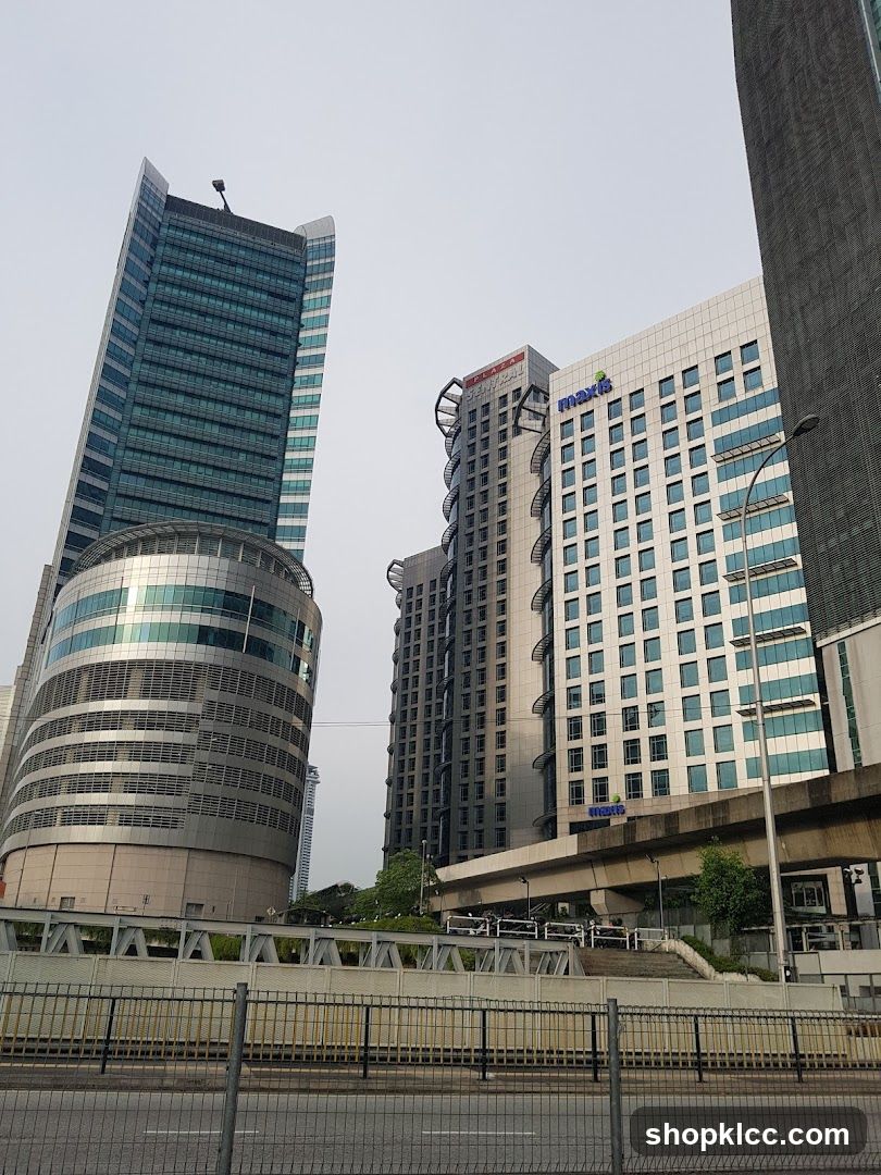 Modern Cityscape with Tall Buildings
