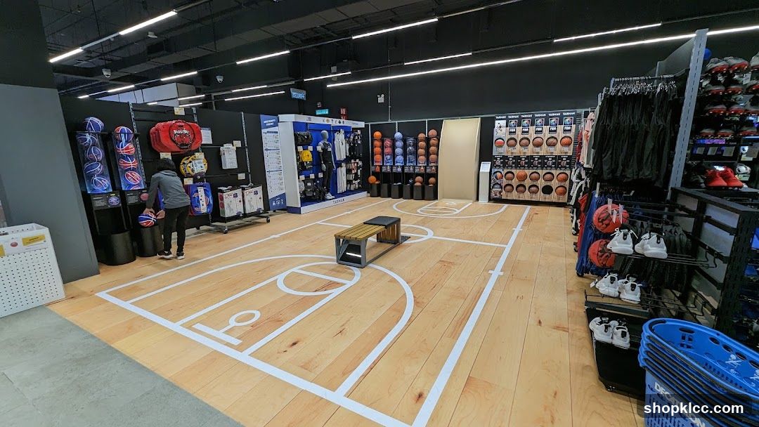 Sports Store Basketball Section